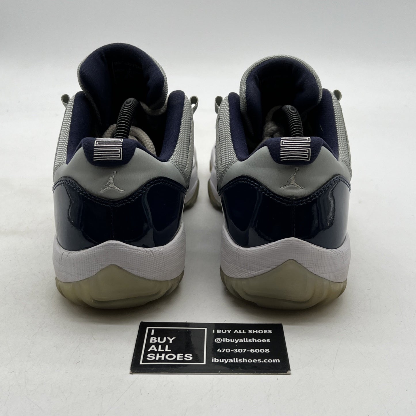 Size 9.5 - Air Jordan 11 Retro Low Georgetown (528895-007)