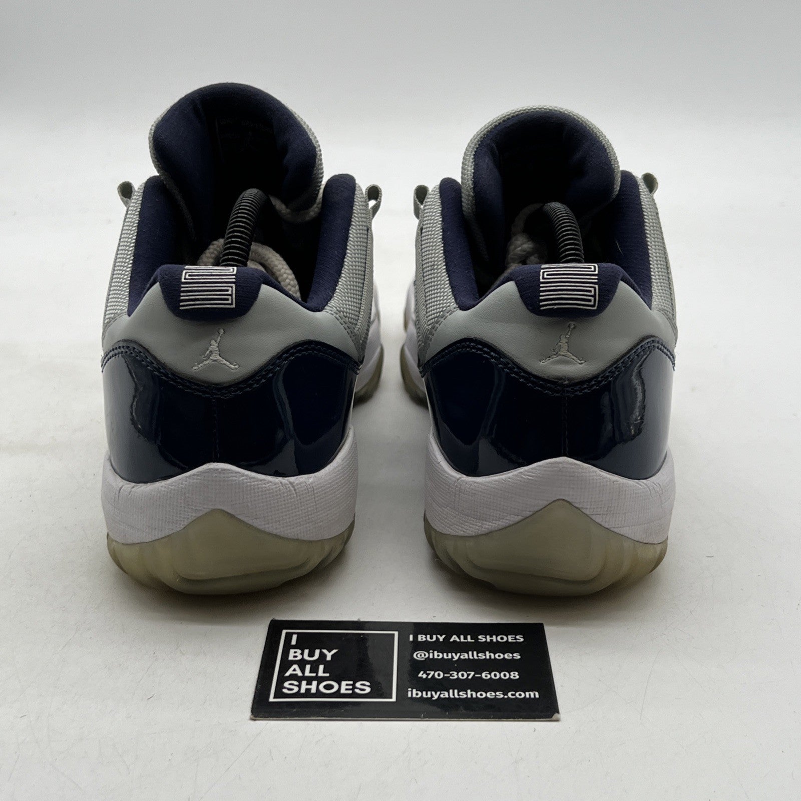 Size 9.5 - Air Jordan 11 Retro Low Georgetown (528895-007)