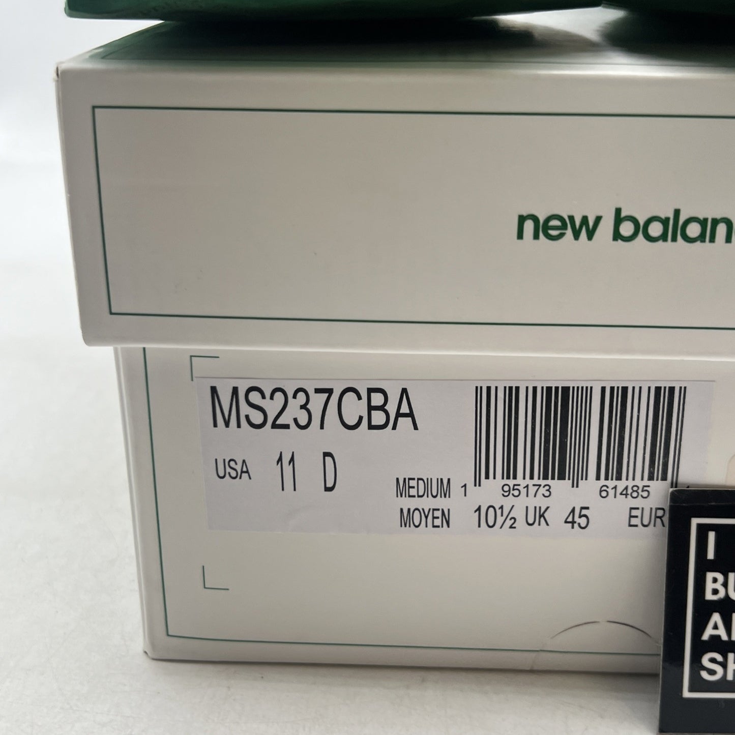 Size 11 - Casablanca x New Balance 237 Munsell White Green (MS237CBA)