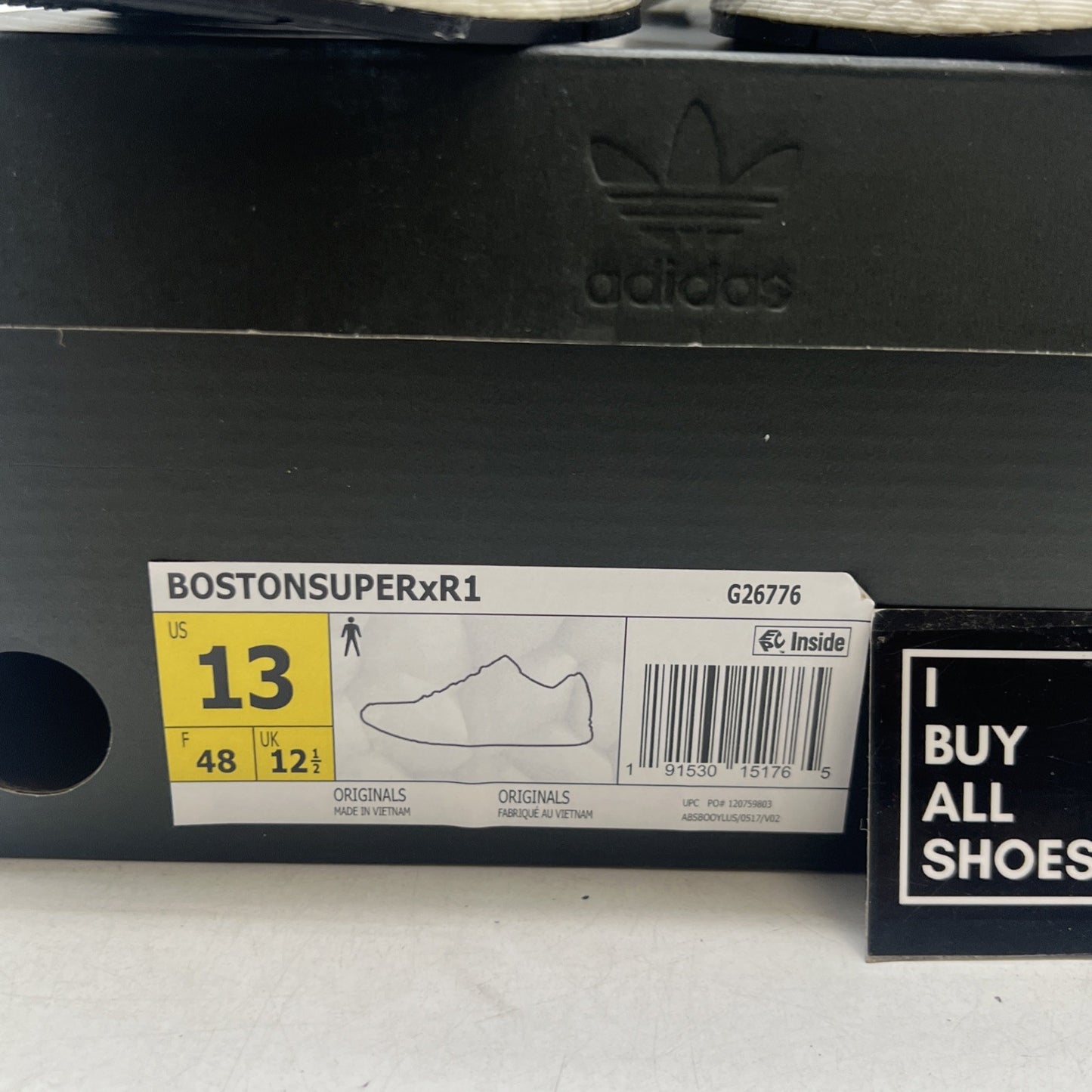 Size 13 - Adidas Boston Super R1 Cool Grey (G26776)