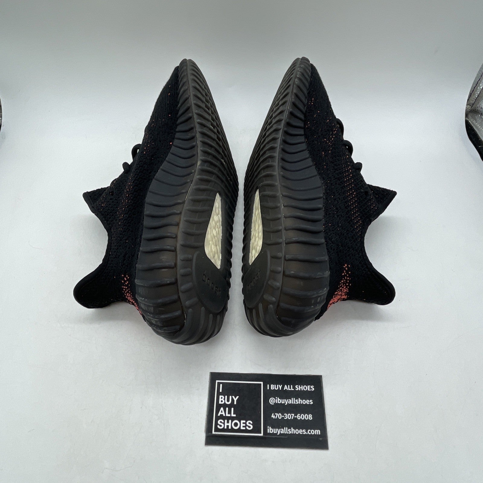 Size 9 - adidas Yeezy Boost 350 V2 Low Red Stripe (BY9612)