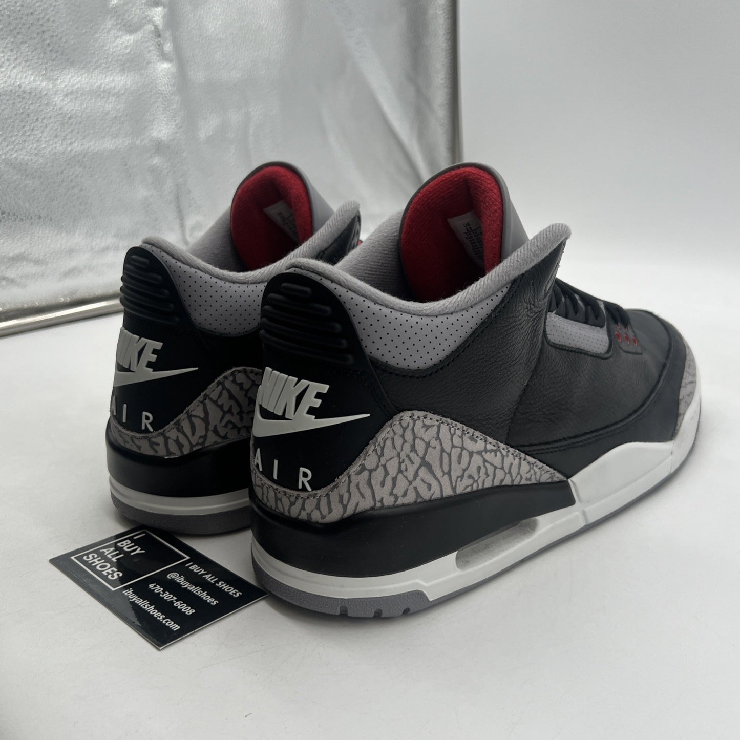 Size 13 - Air Jordan 3 Retro OG 2024 Black Cement (DN3707-010)