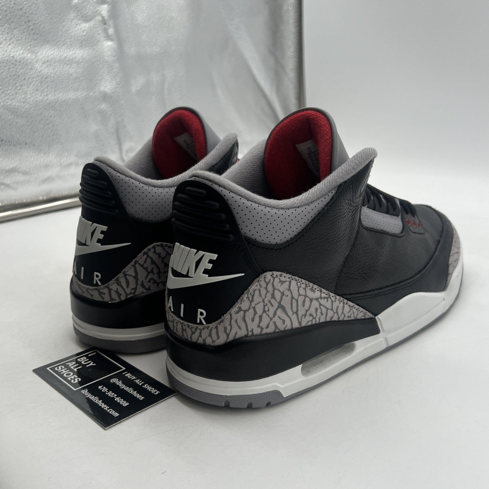 Size 13 - Air Jordan 3 Retro OG 2024 Black Cement (DN3707-010)