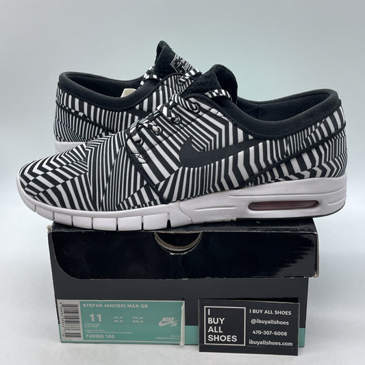 Size 11 - Nike SB Stefan Janoski Max Black (745955-100)