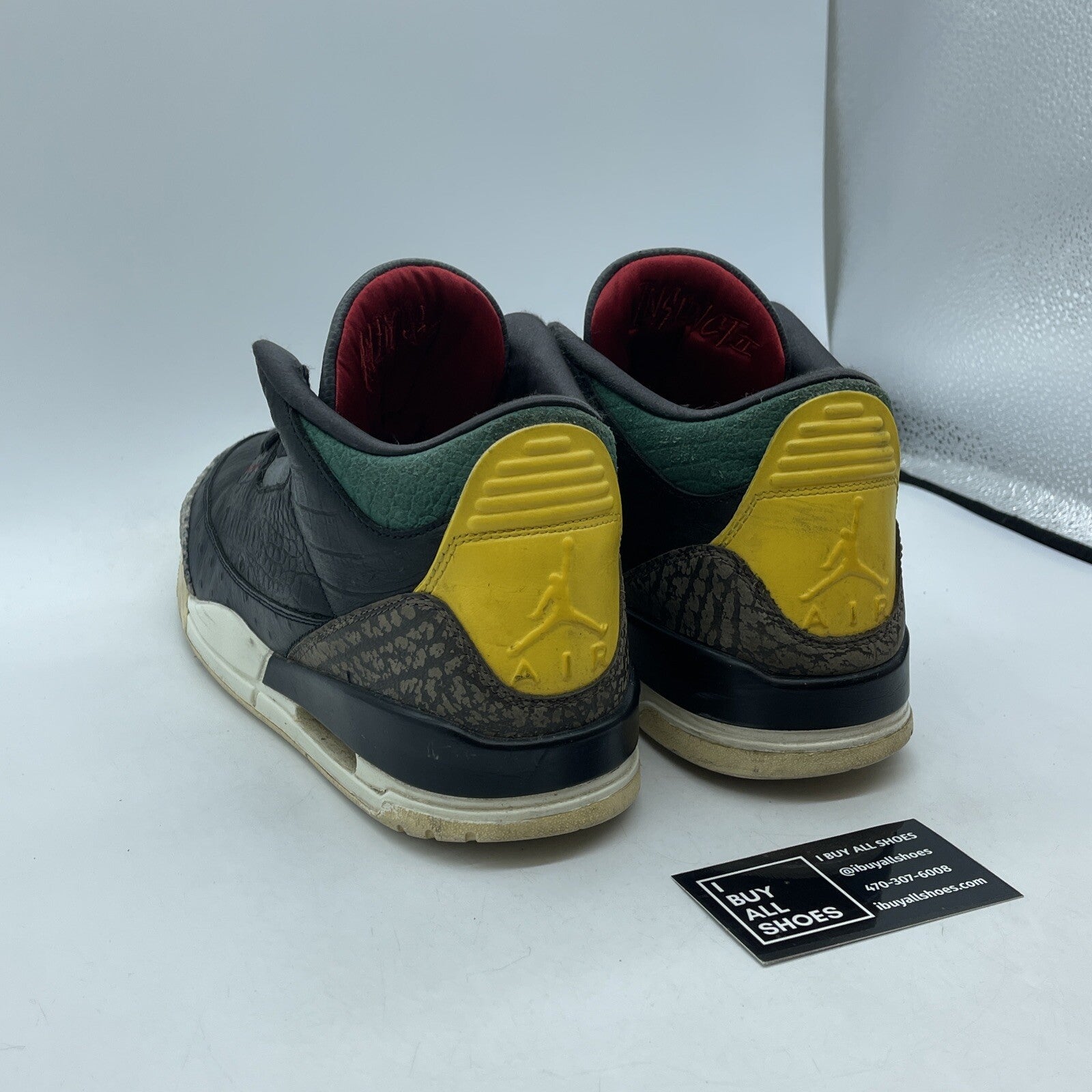 Size 11.5 - Air Jordan 3 Retro SE Animal Instinct 2.0 Black Suede (CV3583-003)