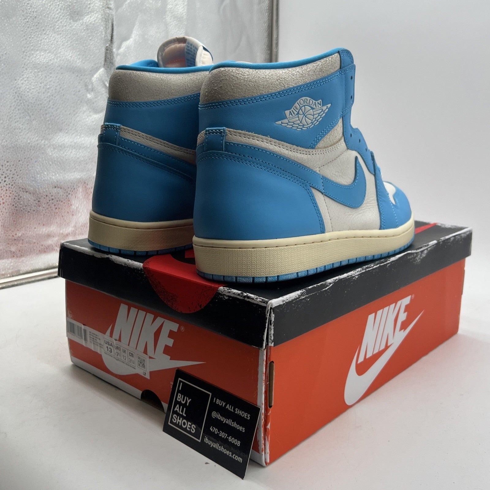 Size 13 - Air Jordan 1 Retro OG High UNC Reimagined (DZ5485-402)