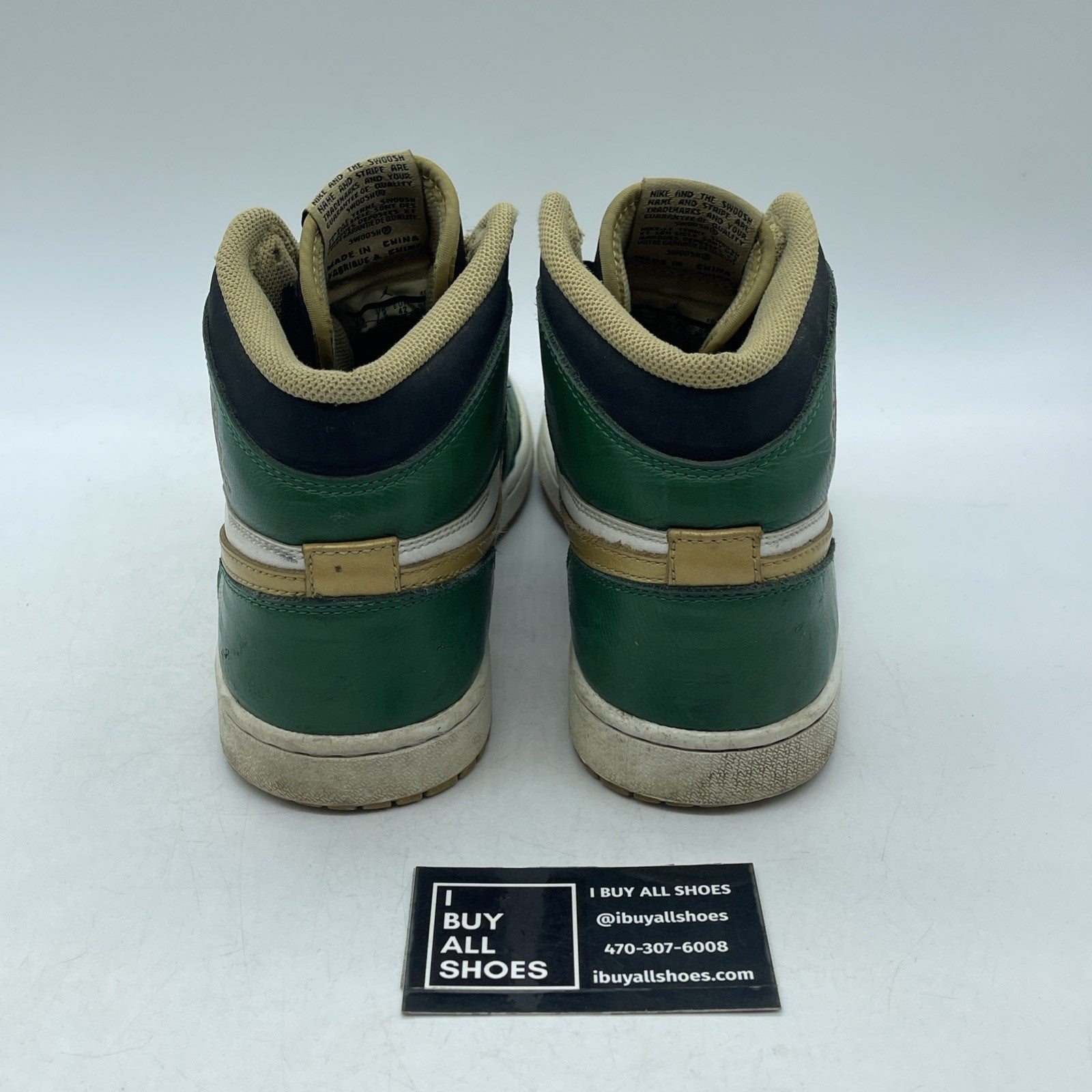 Size 8.5 - Air Jordan 1 Retro OG High Celtics (555088-315)