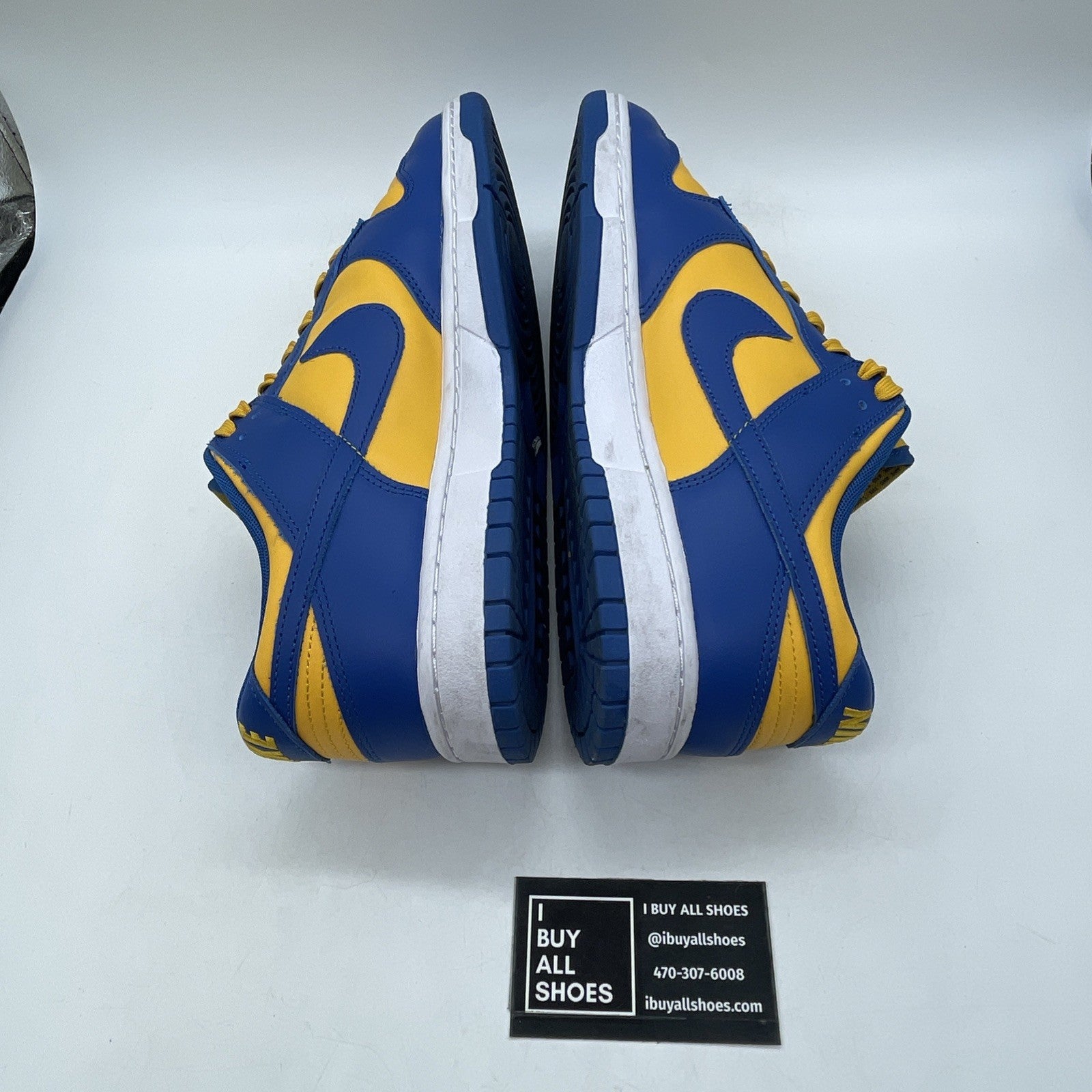 Size 12 - Nike Dunk Low UCLA Blue Yellow Leather (DD1391-402)