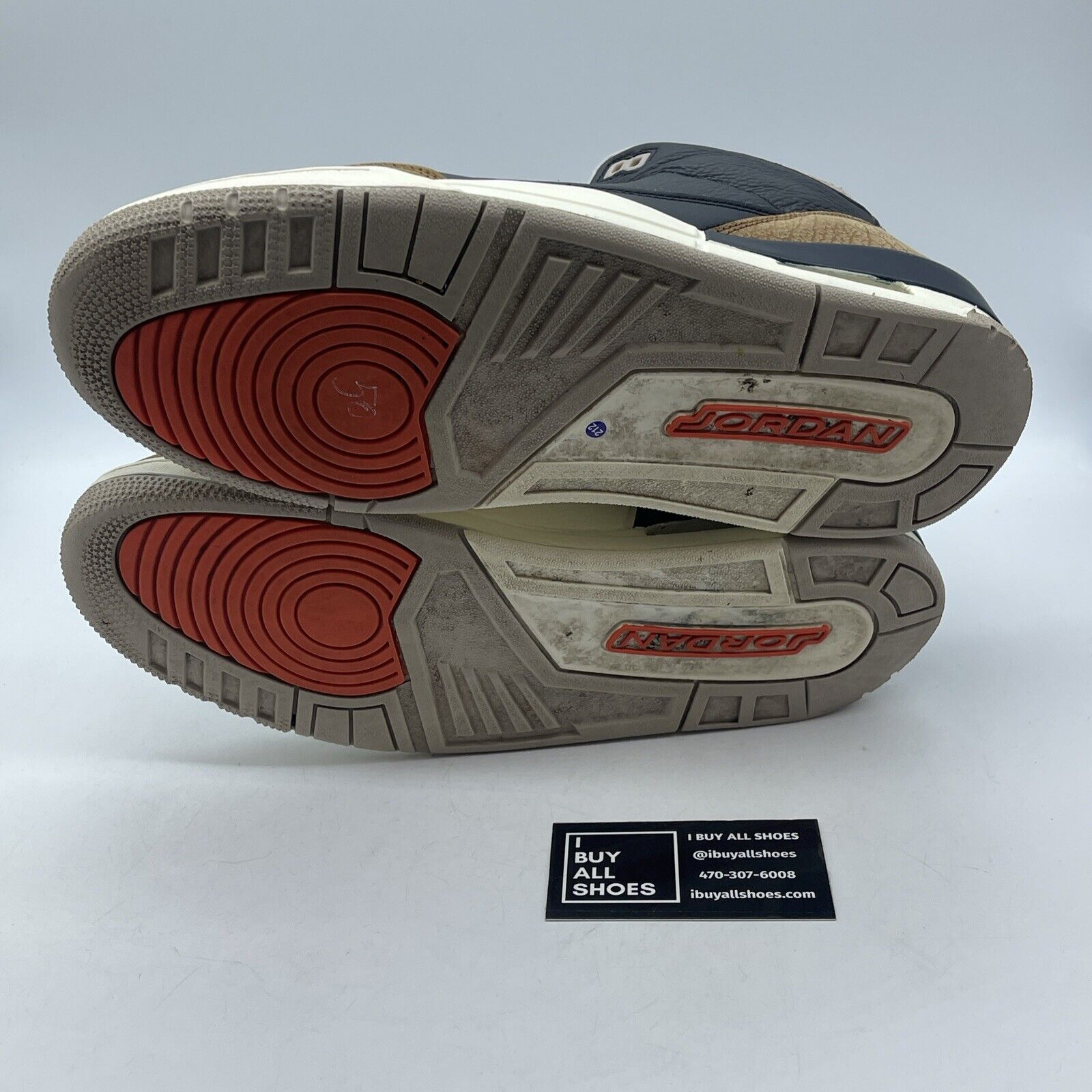 Size 11 - Jordan 3 Retro Mid Desert Elephant Black Brown Suede (CT8532-008)