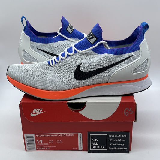 Size 14 - Nike Air Zoom Mariah Flyknit Racer Hyper Crimson Suede (918264-100)