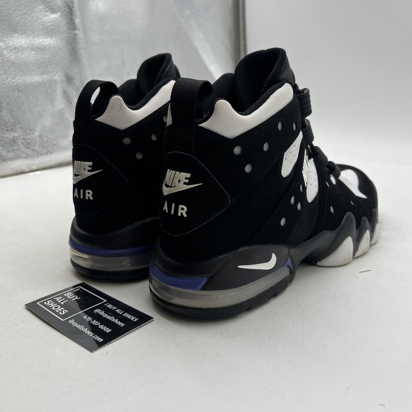 Size 9.5 - Nike Air Max 2 CB 94 OG 2023 Black Purple (FQ8233-001)
