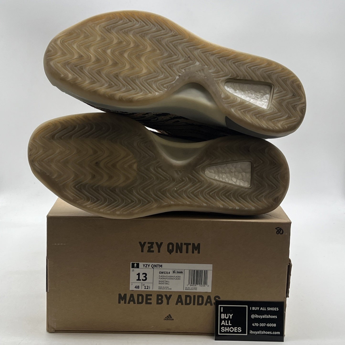 Size 13 - adidas Yeezy Quantum Flash Orange (GW5314)