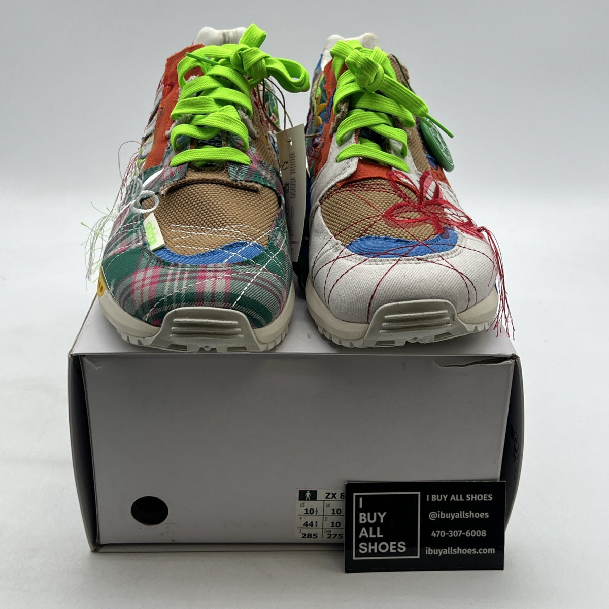 Size 10.5 - adidas Sean Wotherspoon x ZX 8000 A-ZX Series - Super Earth