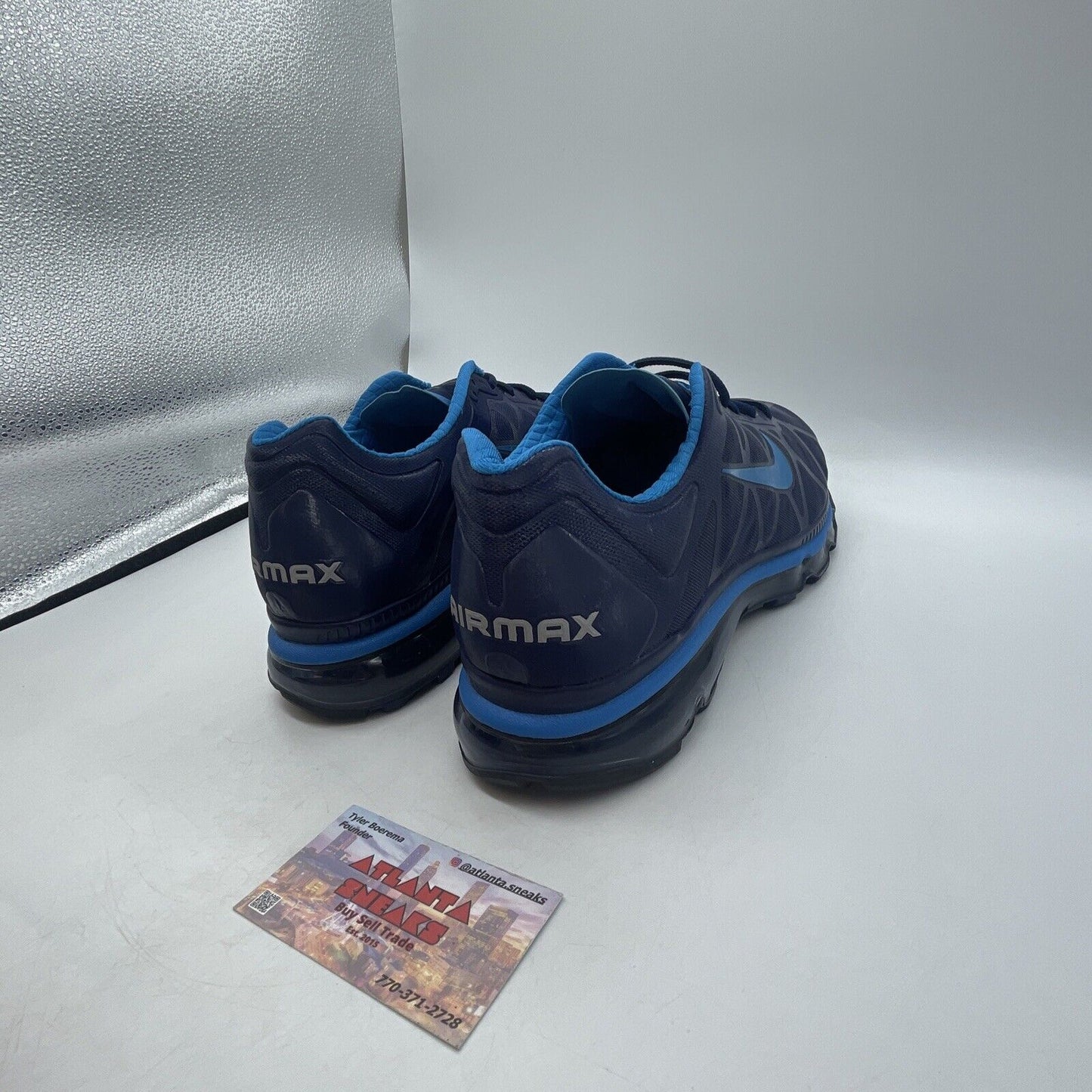 Size 11 - Nike Air Max+ 2011 Binary Blue Black (429889-440)