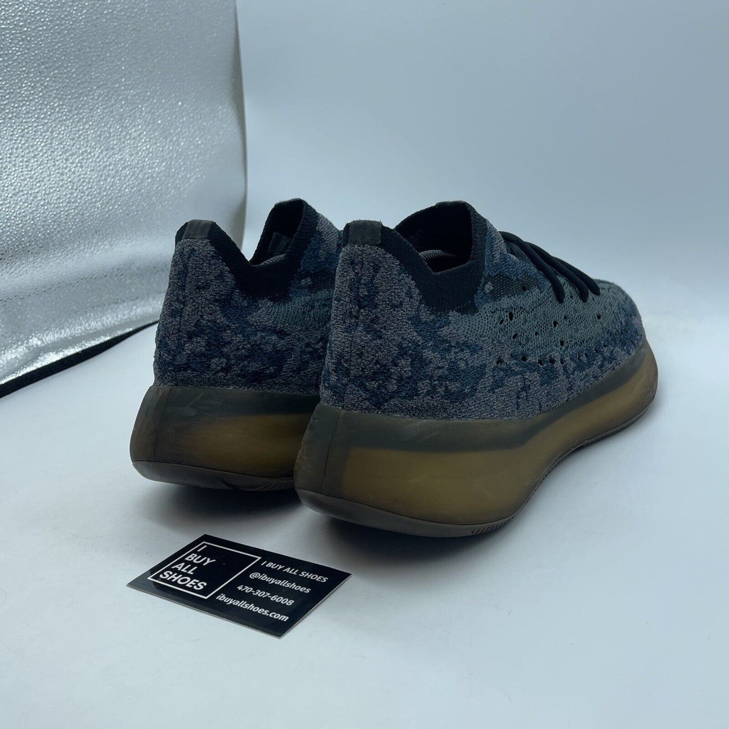Size 10.5 - adidas Yeezy Boost 380 Covellite Blue Brown Suede (GZ0454)