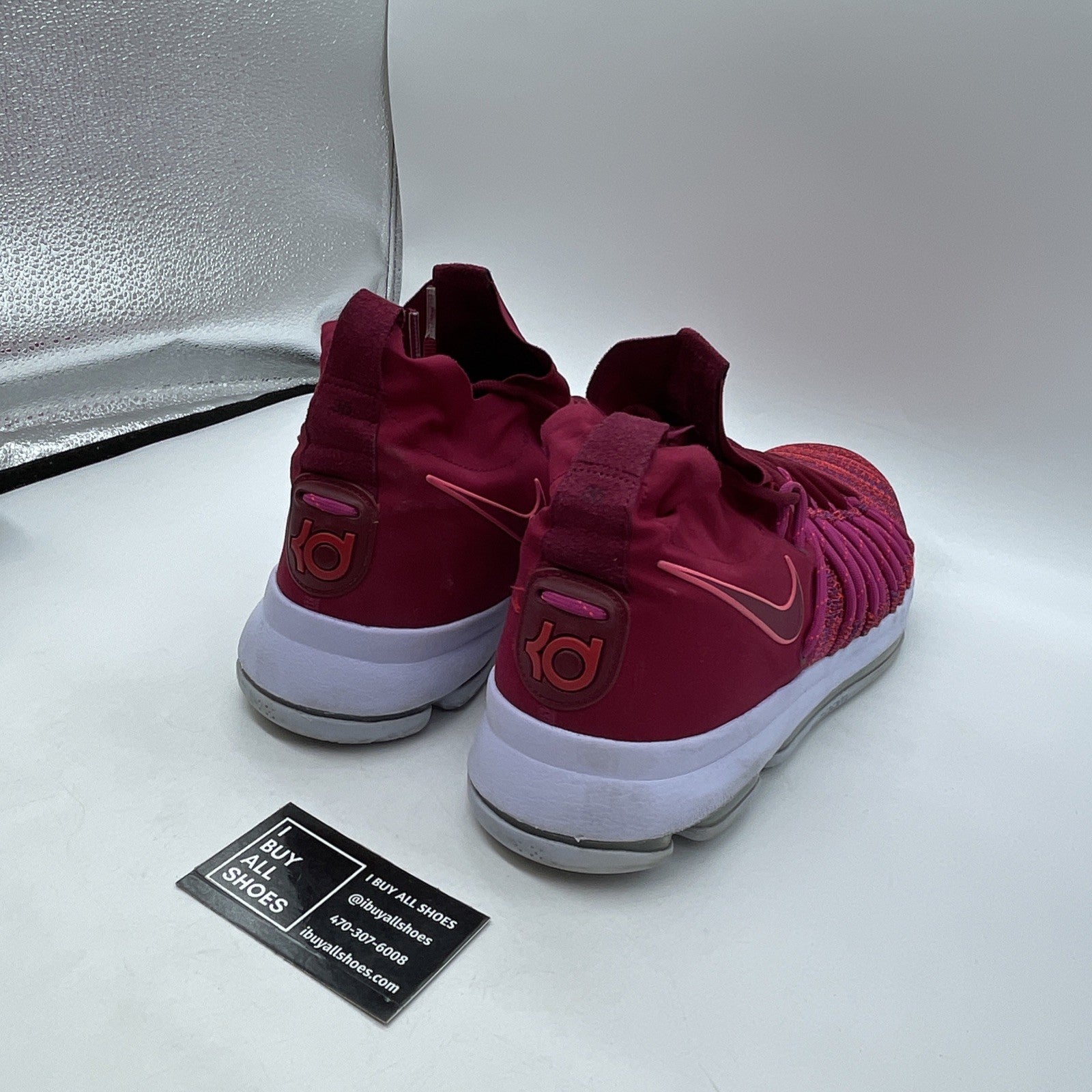 Size 14 - Nike Zoom KD 9 Elite Palest Purple Suede (878637-666)
