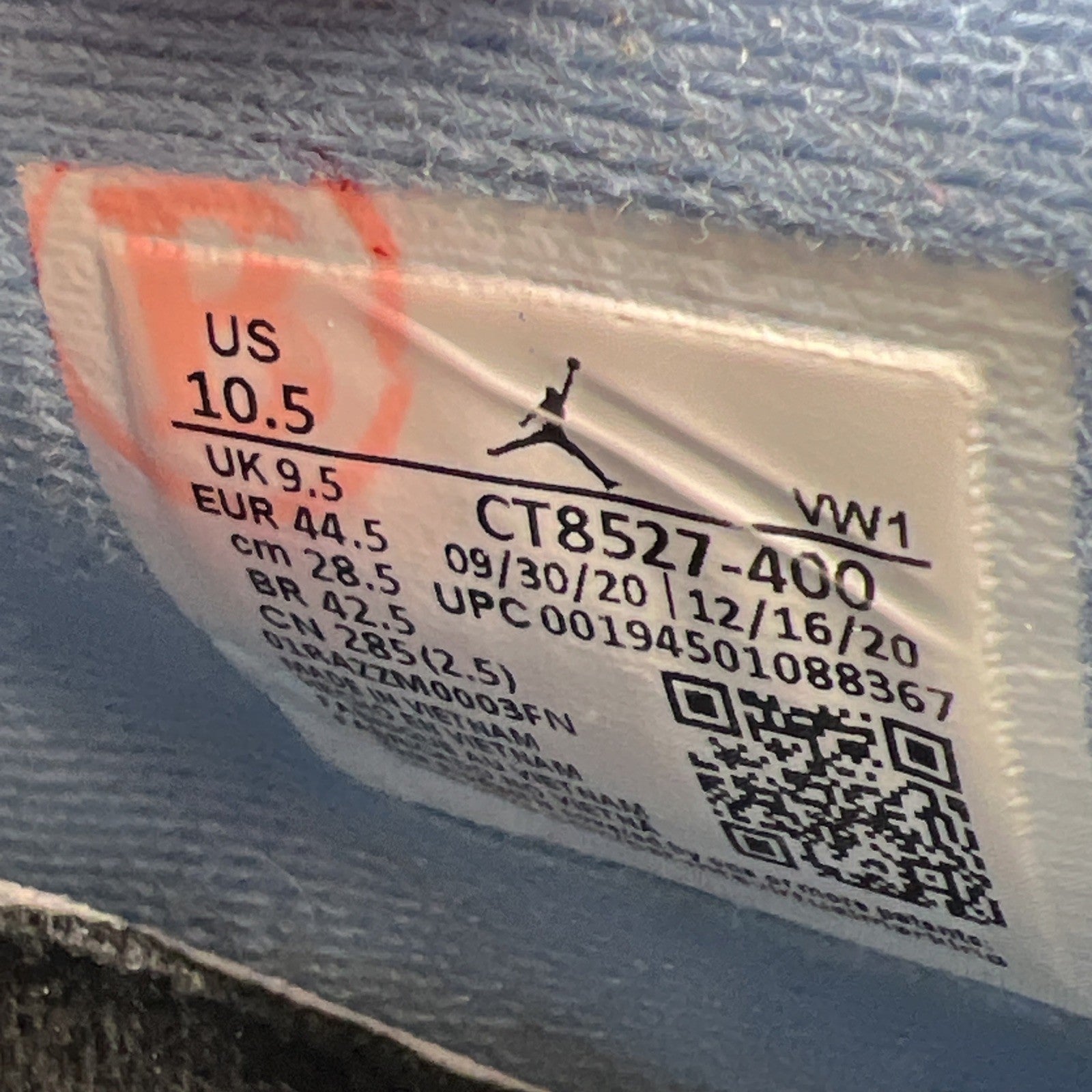 Size 10.5 - Air Jordan 4 Retro Mid University Blue (CT8527-400)