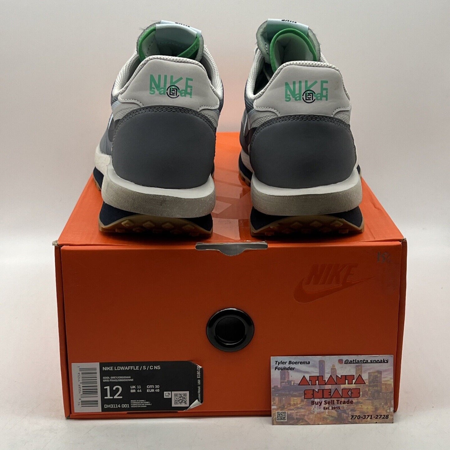 Size 12 - Nike sacai x Clot x LDWaffle Kiss Of Death 2 (DH3114-001)