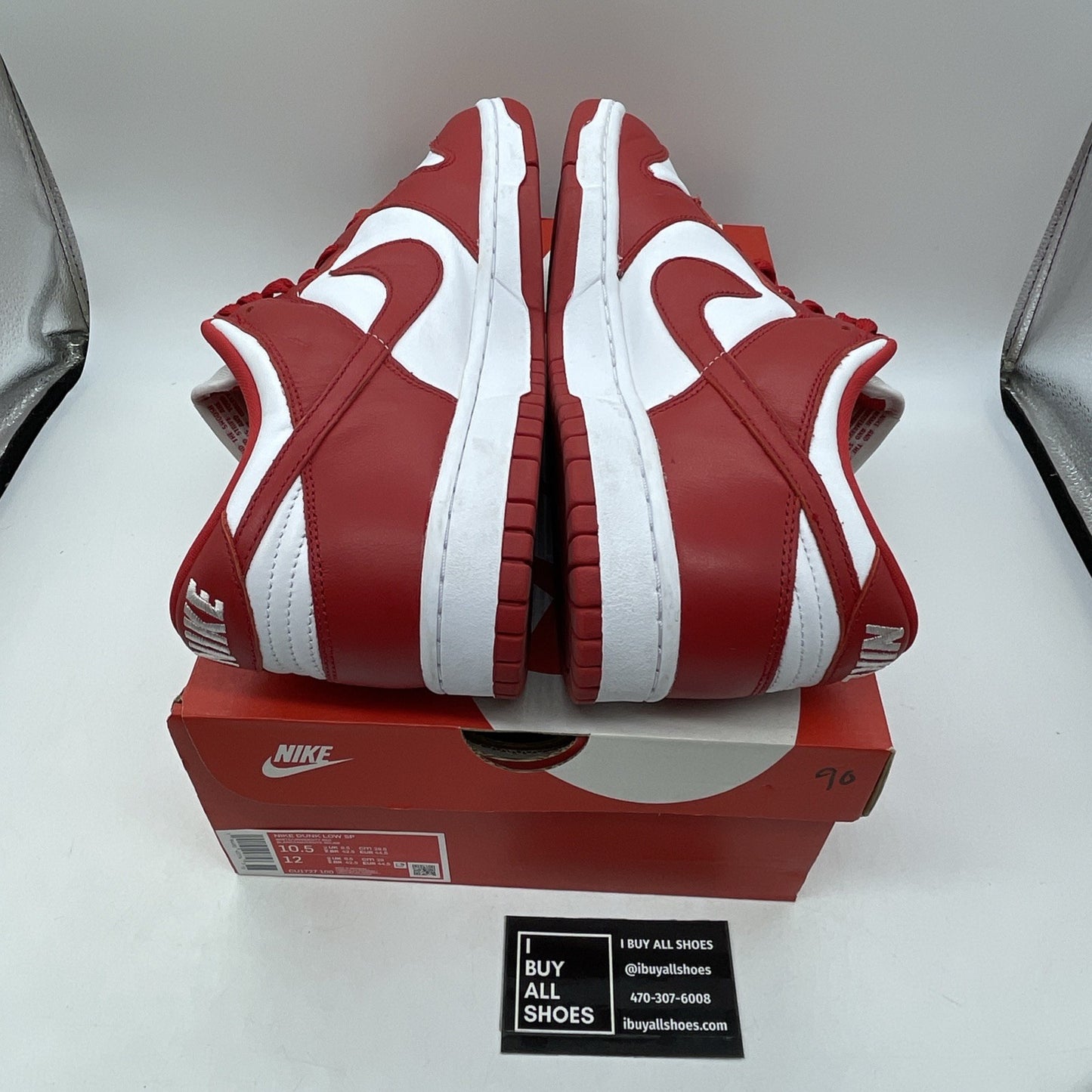 Size 10.5 - Nike Dunk Retro SP 2020 Low St. John's White Leather (CU1727-100)