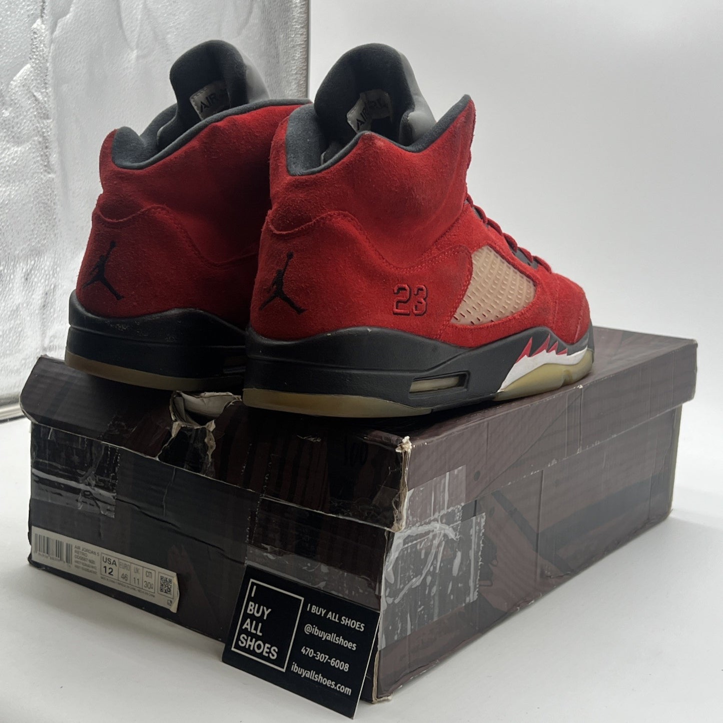 Size 12 - Air Jordan 5 Retro Mid Raging Bull (DD0587-600)