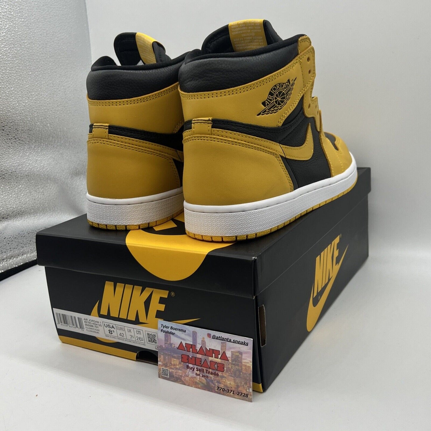 Size 8.5 - Jordan 1 Retro OG High Pollen Brand New Og All