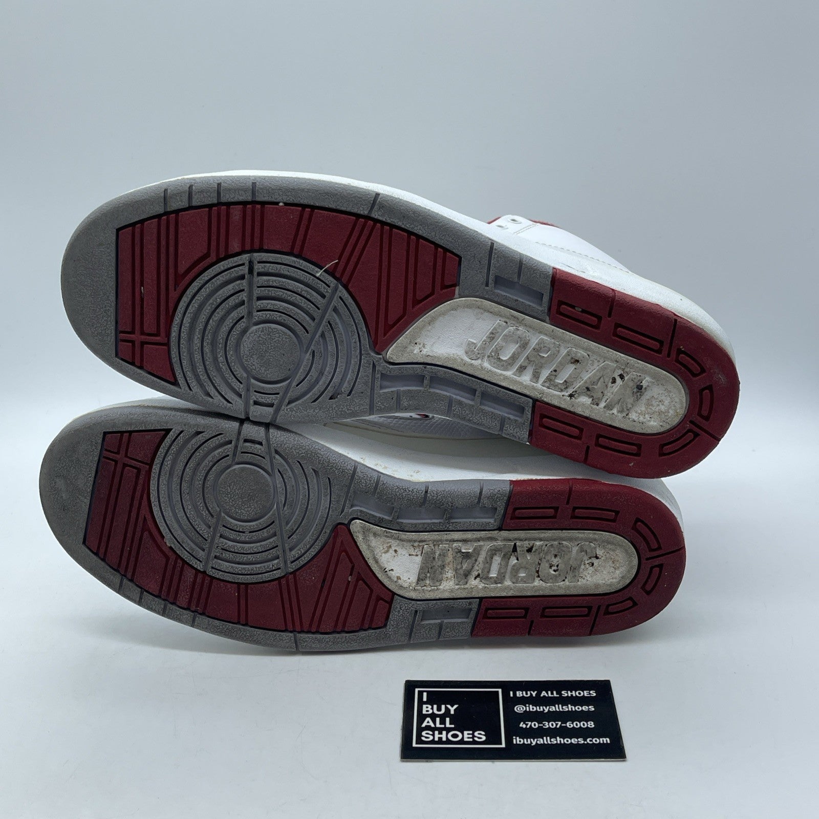 Size 9 - Air Jordan 2 Retro Chicago Home White Red Leather (385475-102)