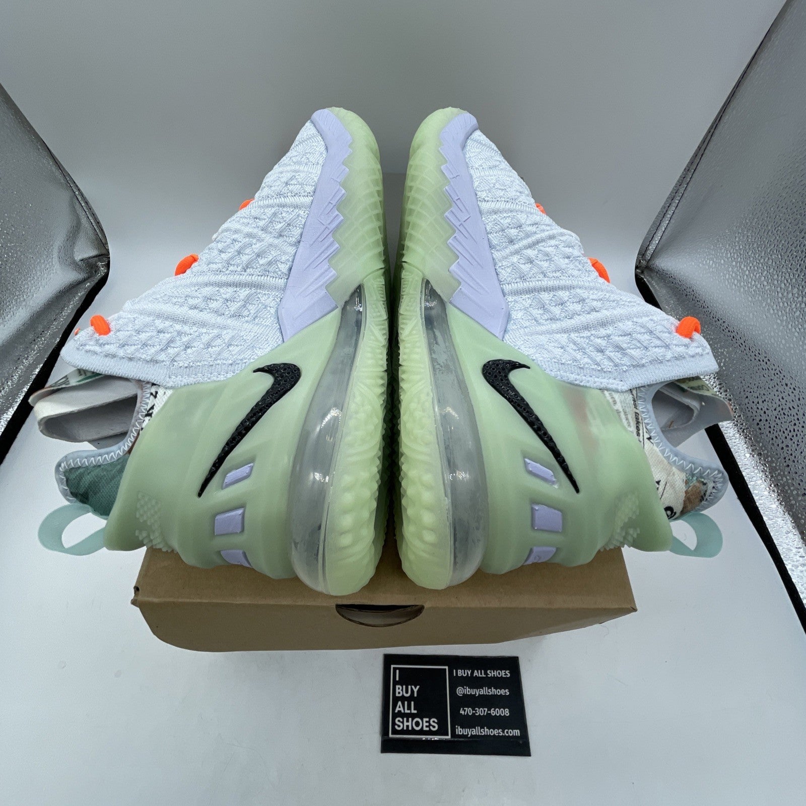 Size 6.5 - Diana Taurasi x Nike LeBron 18 GOAT Vision (CQ9283-401)