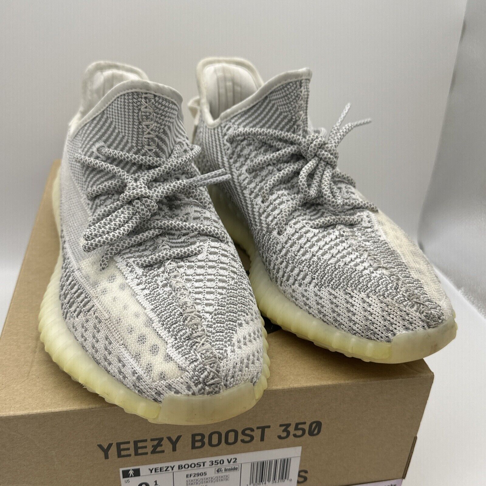 Size 9.5 - adidas Yeezy Boost 350 V2 Static Non-Reflective