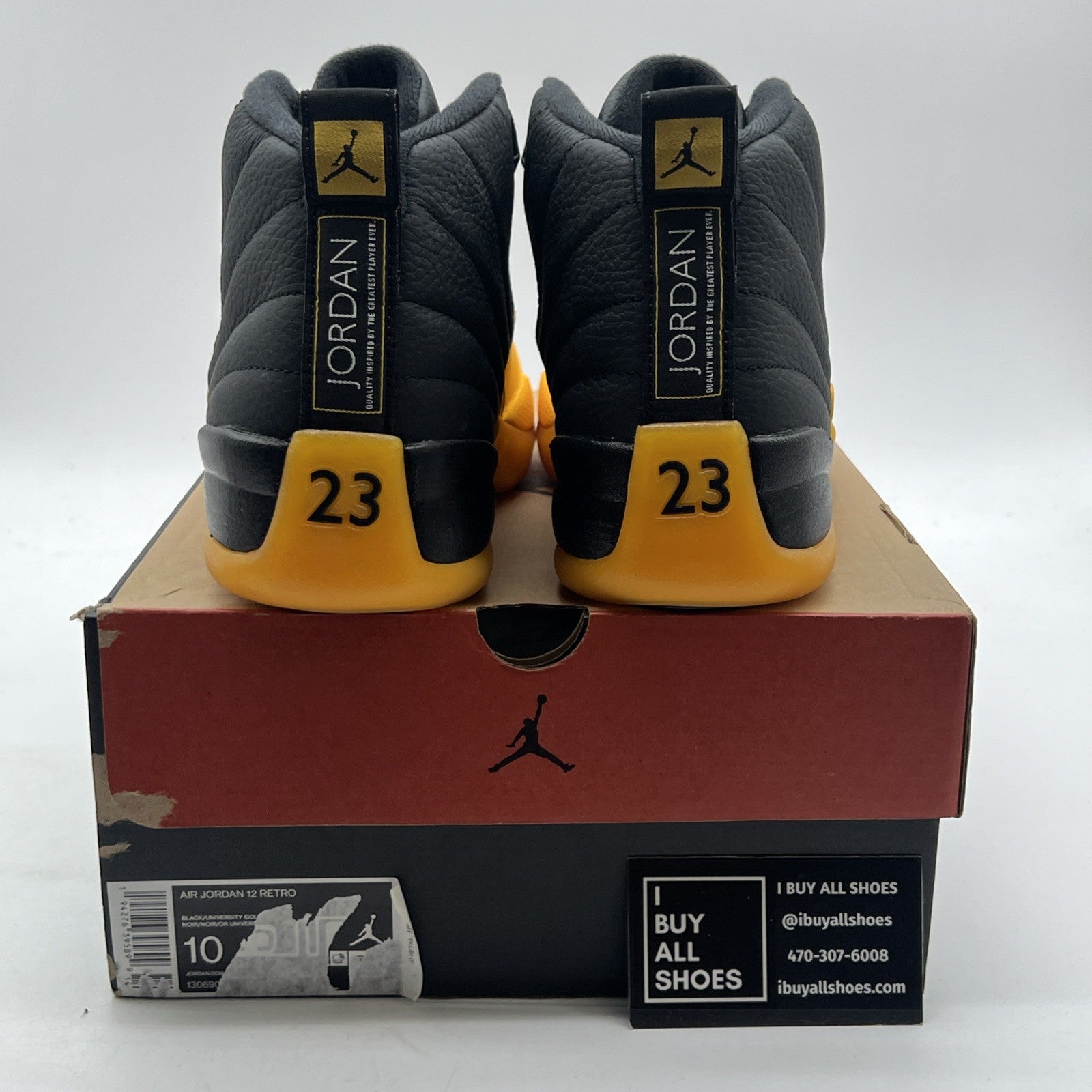 Size 10 - Air Jordan 12 Retro University Gold 2020 (130690-070)