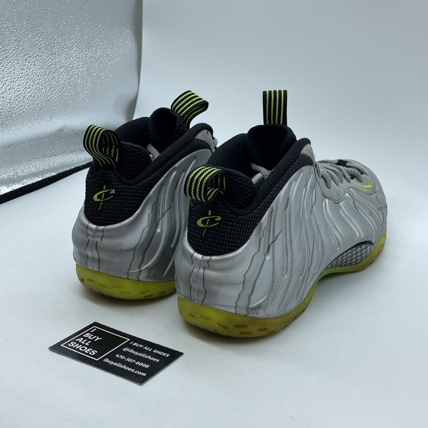 Size 12 - Nike Air Foamposite One Prm Metallic Camo Black Suede (575420-004)