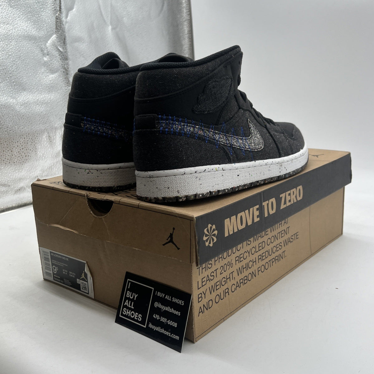 Size 9.5 - Air Jordan 1 Mid Crater (DM3529-001)