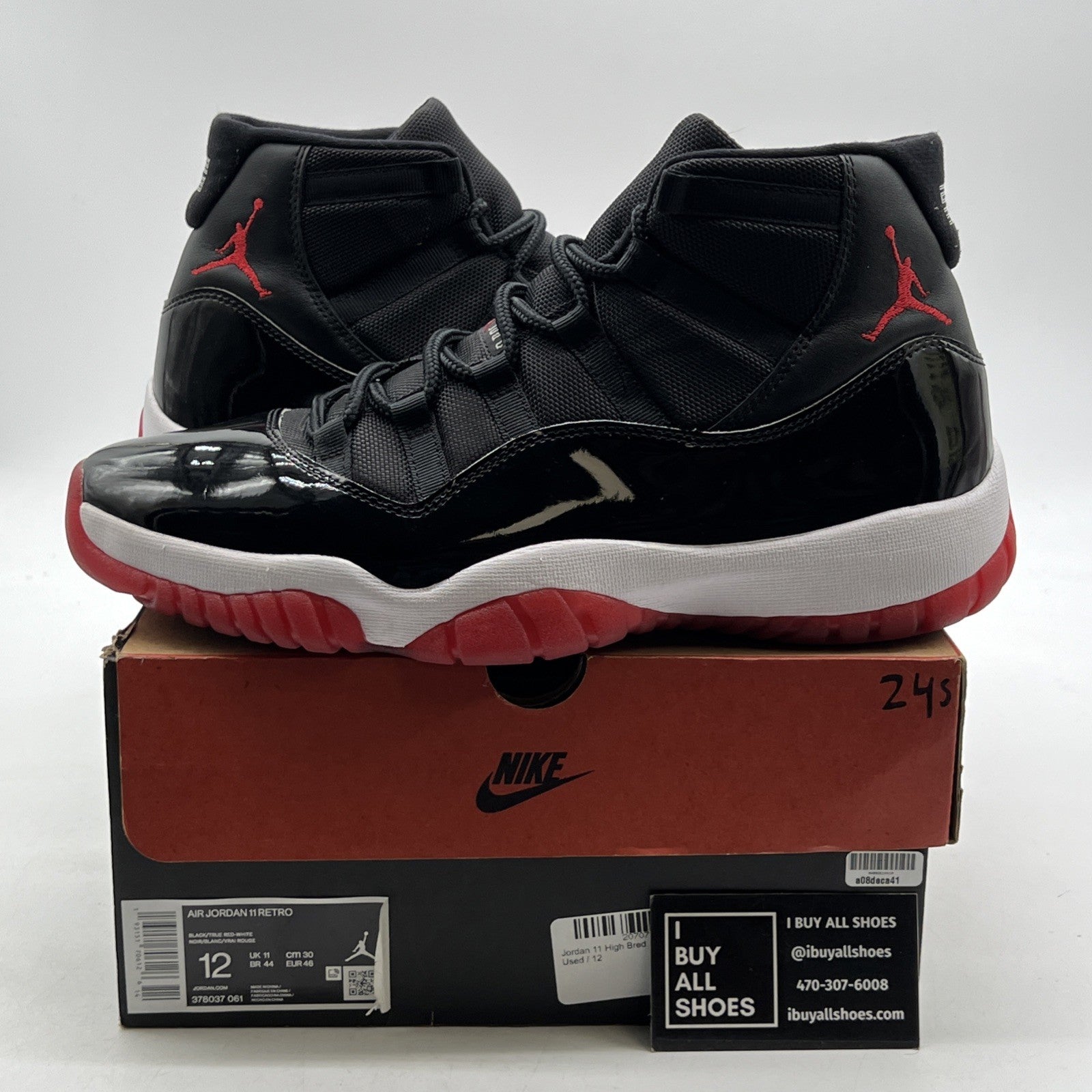 Size 12 - Air Jordan 11 Retro High Bred (378037-061)