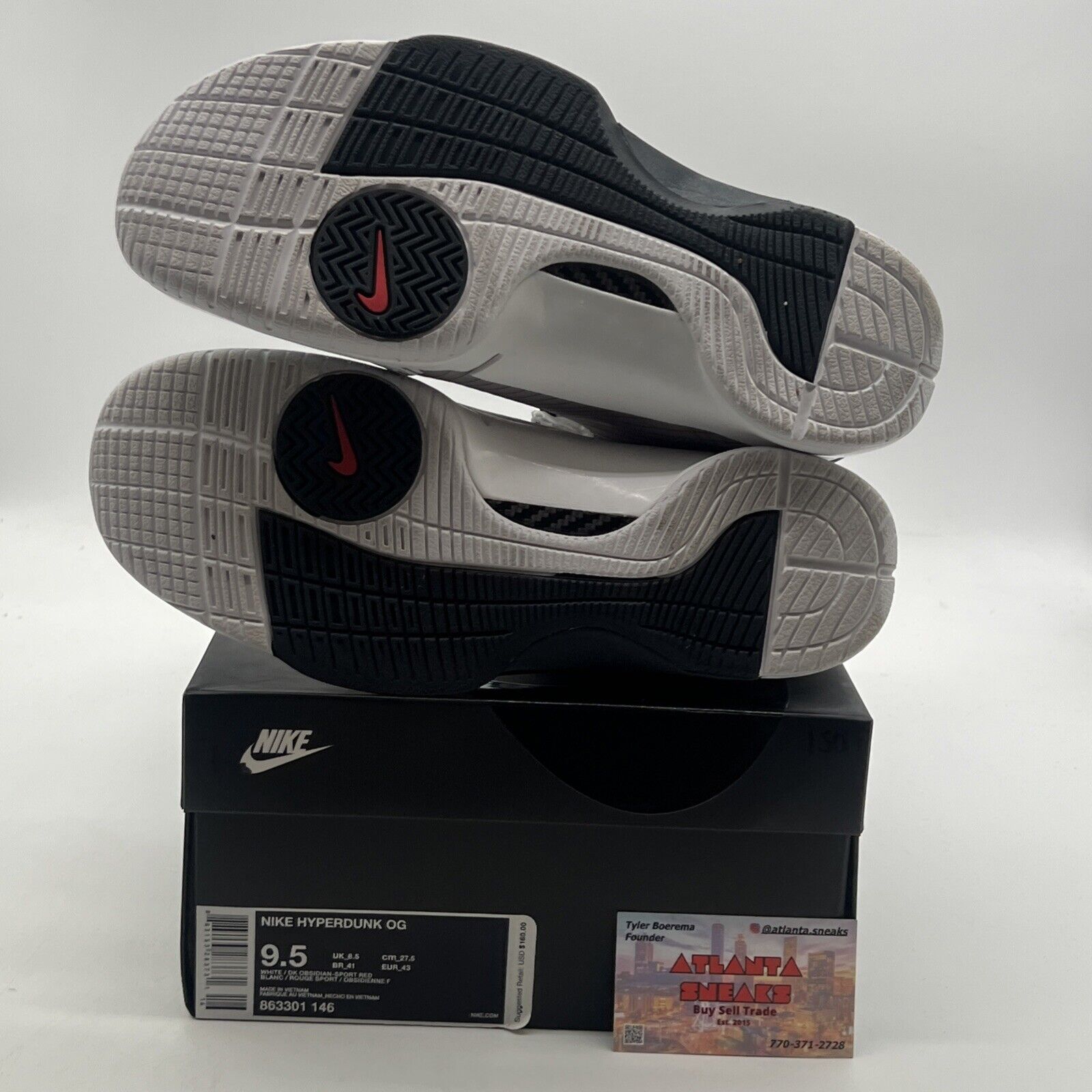 Size 9.5 - Nike Hyperdunk OG 2016 United We Rise (863301-146)