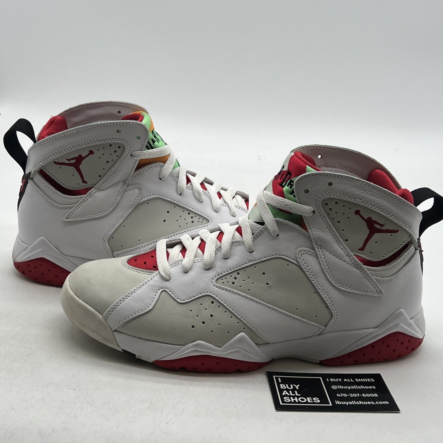 Size 9.5 - Air Jordan 7 Retro 2015 Hare (304775-125)