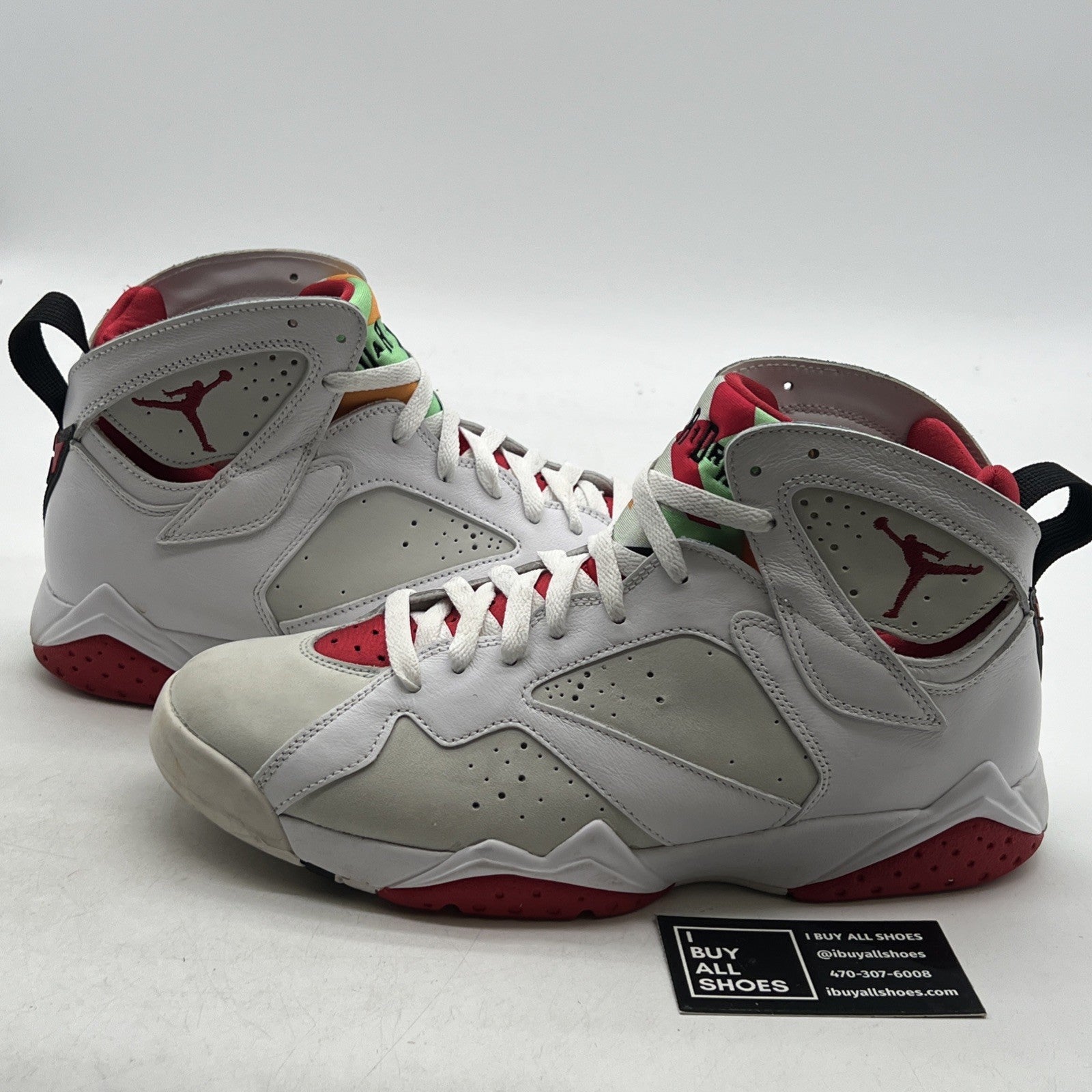 Size 9.5 - Air Jordan 7 Retro 2015 Hare (304775-125)