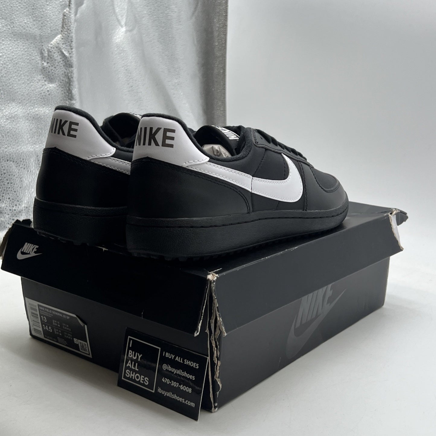 Size 13 - Nike Field General 82 SP Black White (FQ8762-001)