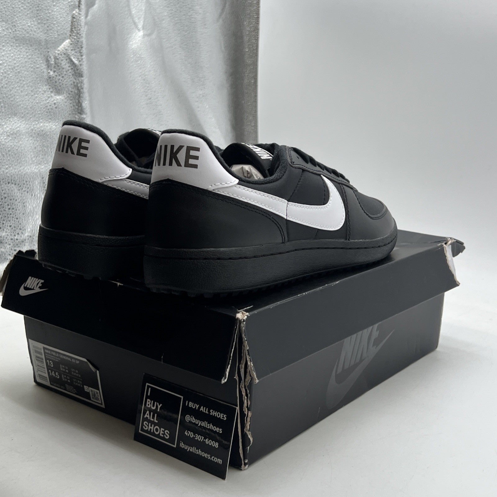 Size 13 - Nike Field General 82 SP Black White (FQ8762-001)