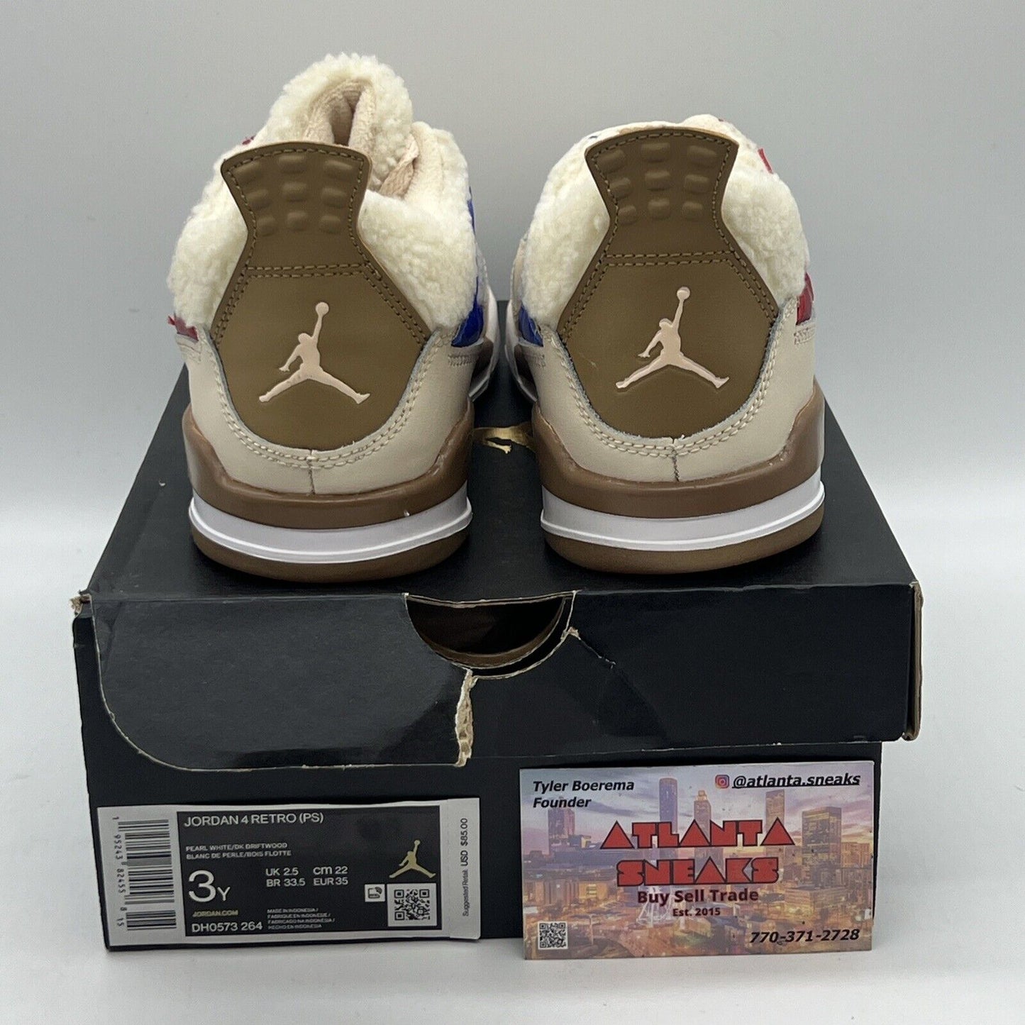 [DH0573-264] Preschool Air Jordan Retro 4 'Where the Wild Things Are' (PS)