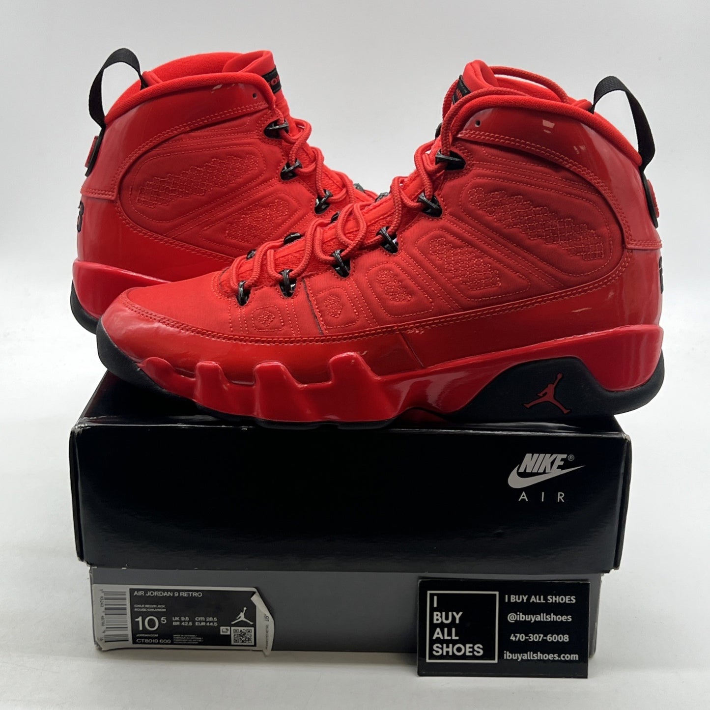 Size 10.5 - Air Jordan 9 Chile Red (CT8019-600)