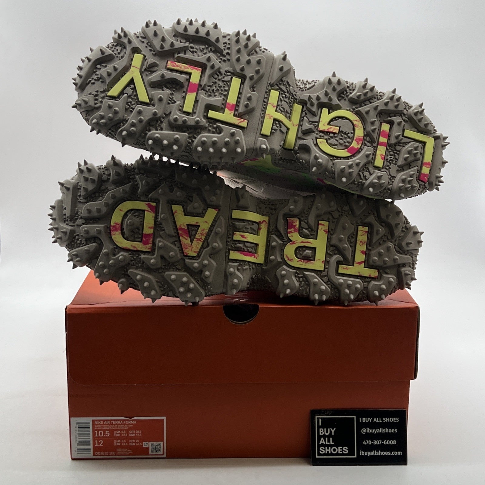 Size 10.5 - Nike Off-White x Air Terra Forma White (DQ1615-100)