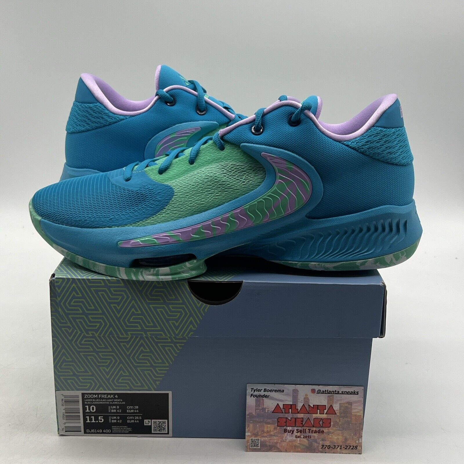 Size 10 - Nike Zoom Freak 4 Birthstone (DJ6149-400).