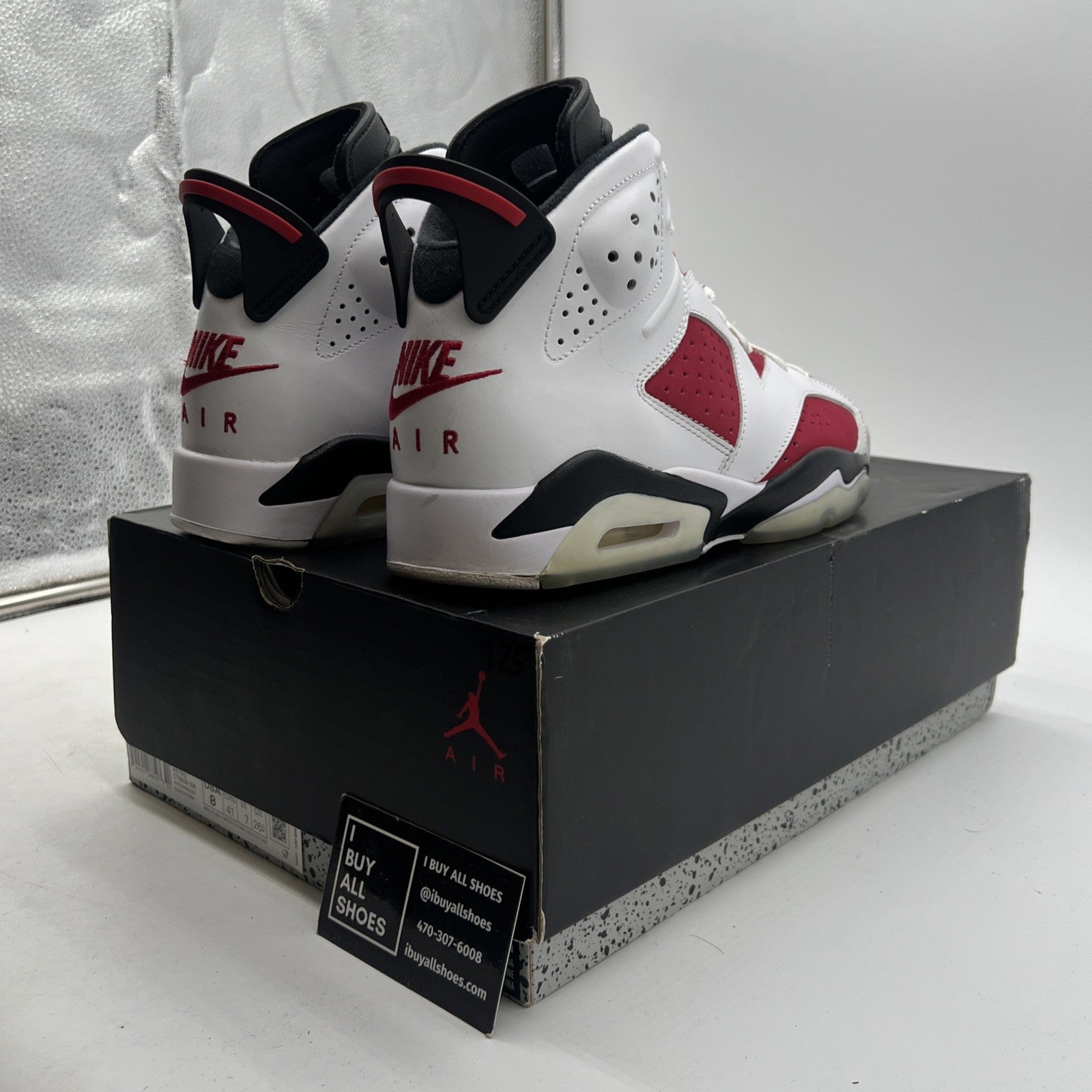 Size 8 - Air Jordan 6 Retro OG Mid Carmine (CT8529-106)