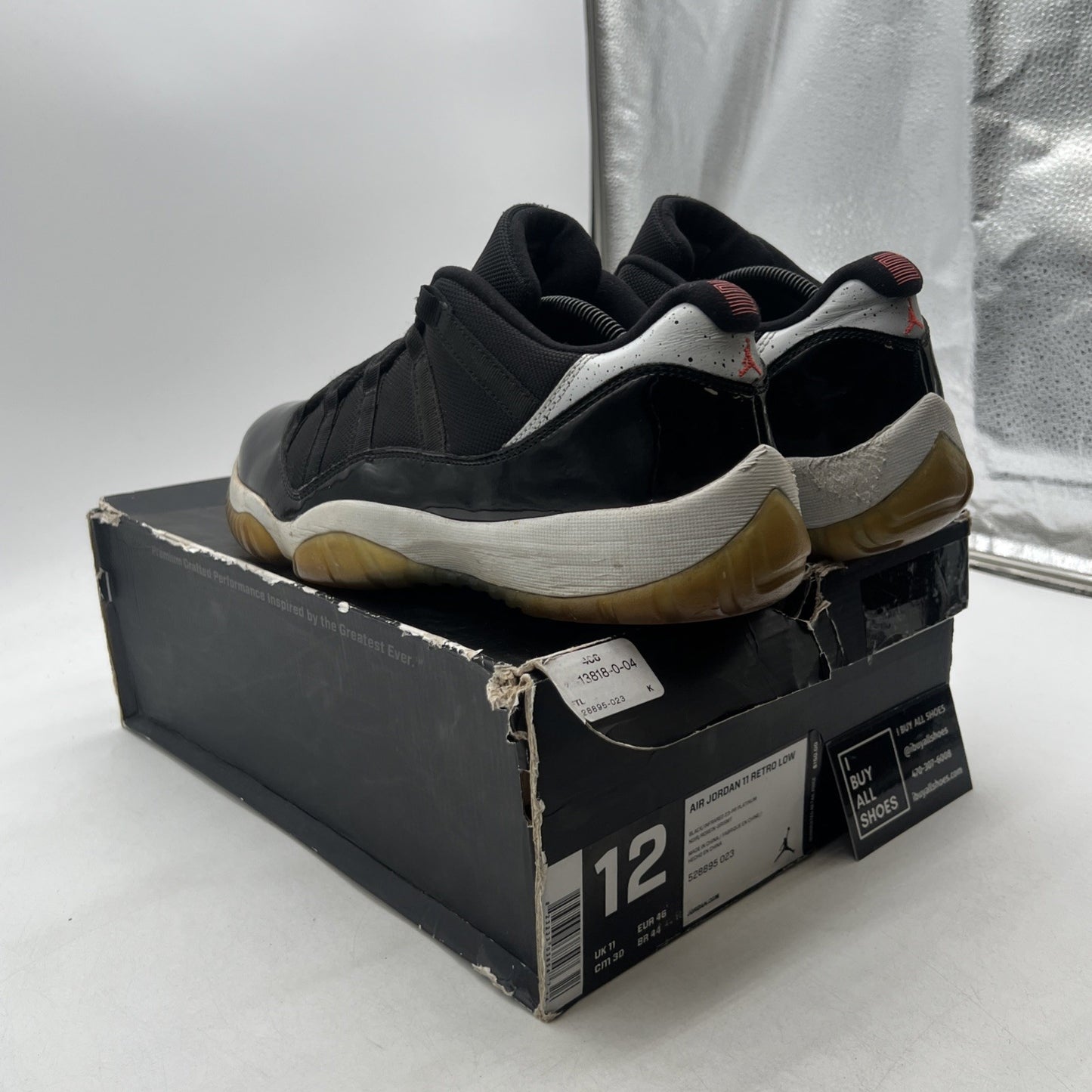 Size 12 - Air Jordan 11 Retro Low Infrared 23 (528895-023)