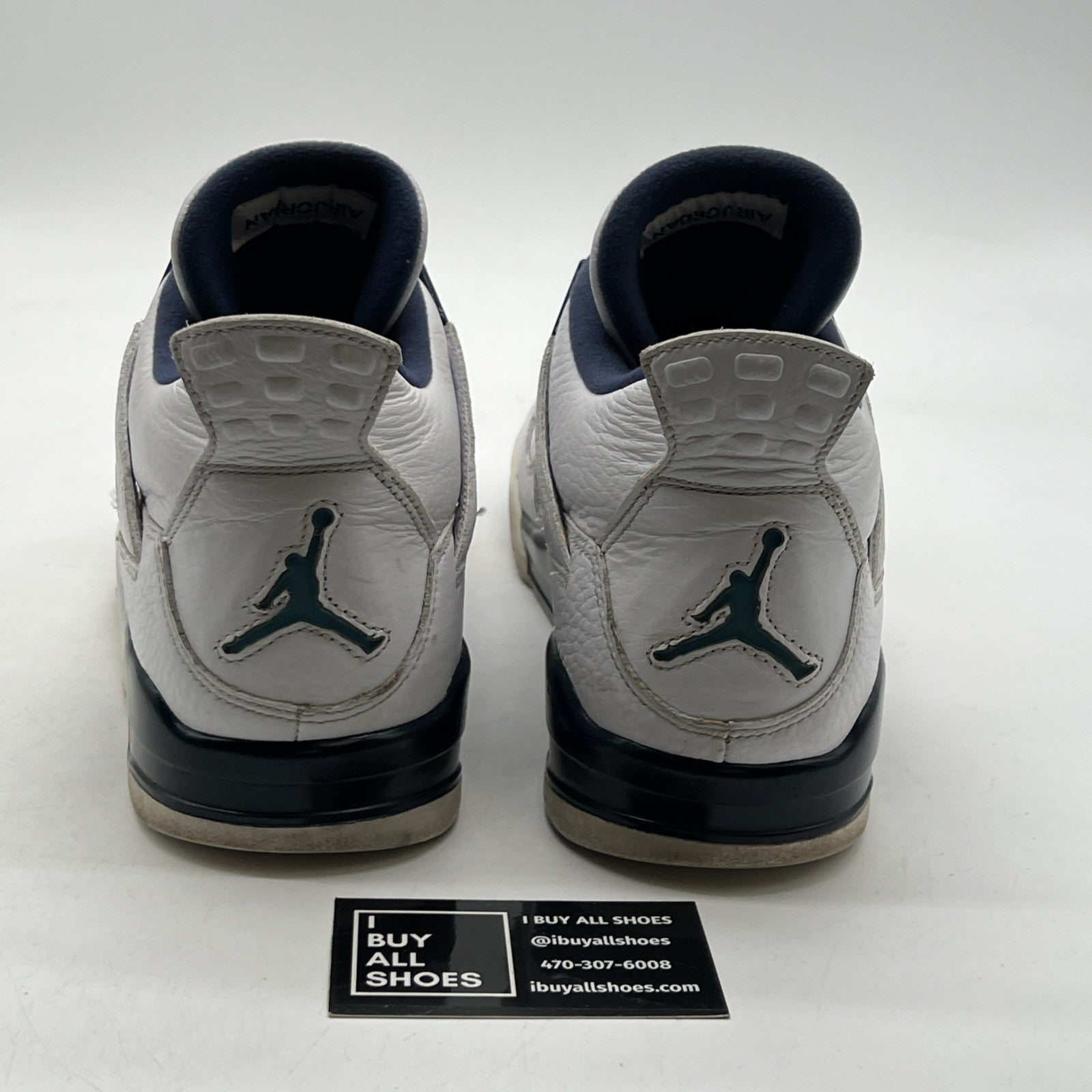 Size 13 - Air Jordan 4 Retro LS Columbia (314254-107)