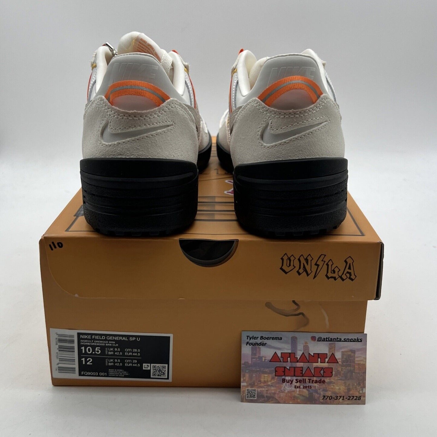 Size 10.5 - Nike Union LA x Field General Ivory (FQ9003-001)