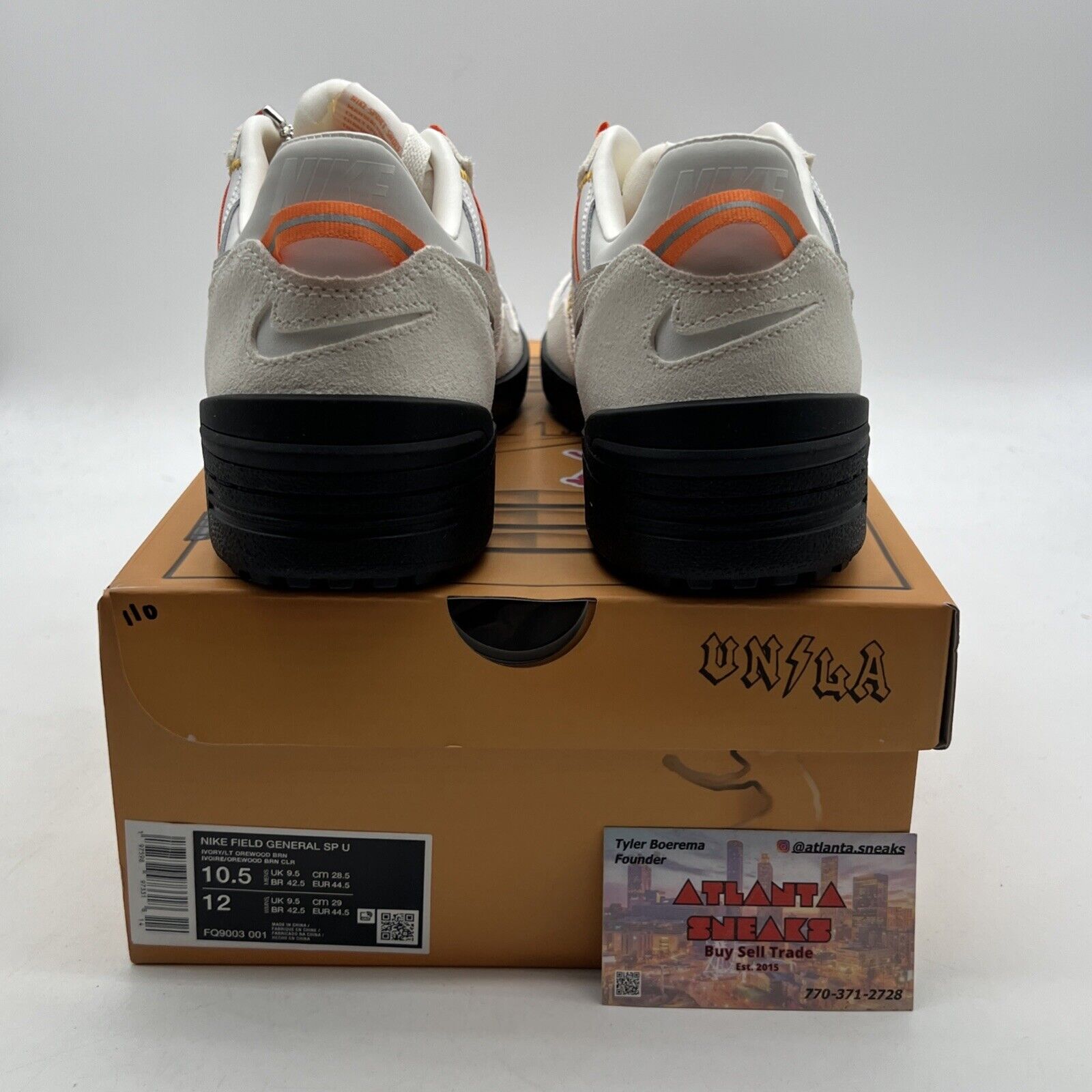 Size 10.5 - Nike Union LA x Field General Ivory (FQ9003-001)
