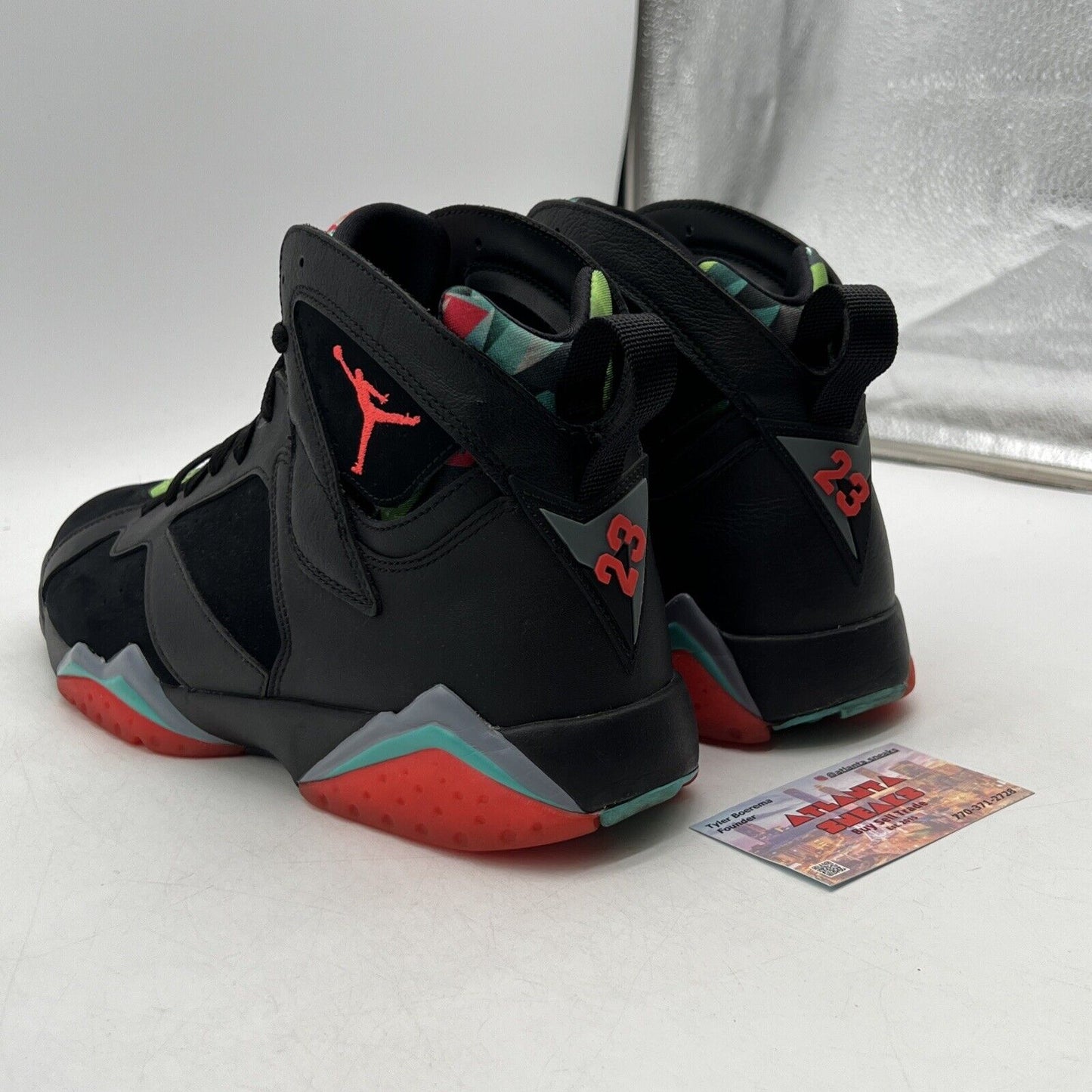 Size 11.5 - Air Jordan 7 Retro 30th Barcelona Nights Blue Suede (305381-305)