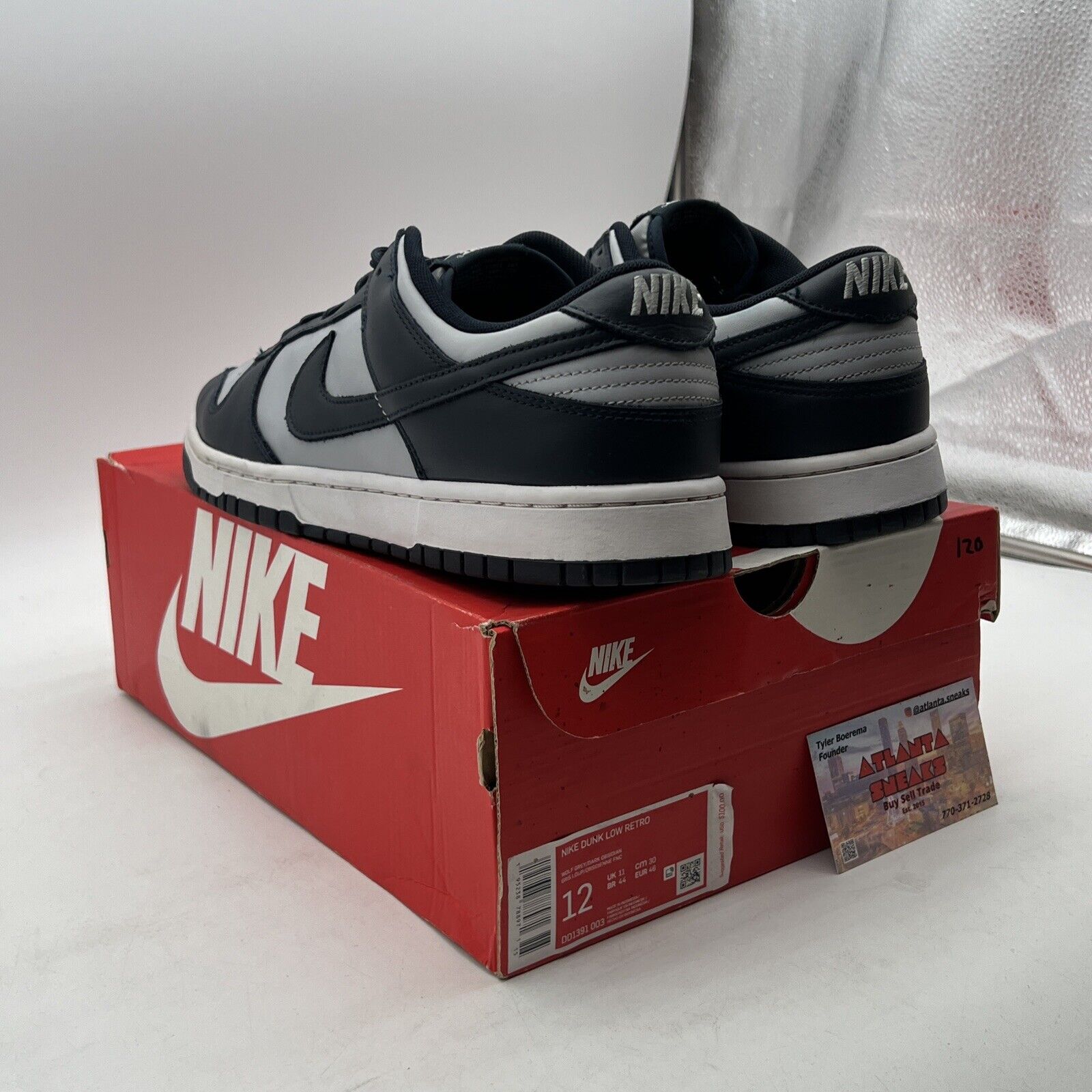 Size 12 - Nike Dunk Low Georgetown (DD1391-003)