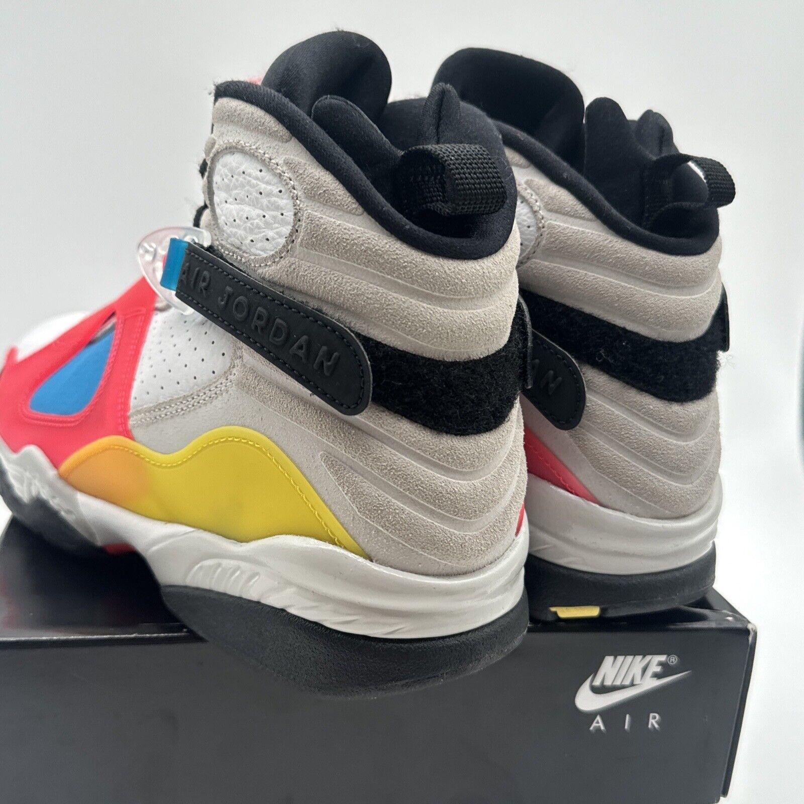 Size 8 - Jordan 8 Retro SP SE Multi-Color 2019 White Leather OG All