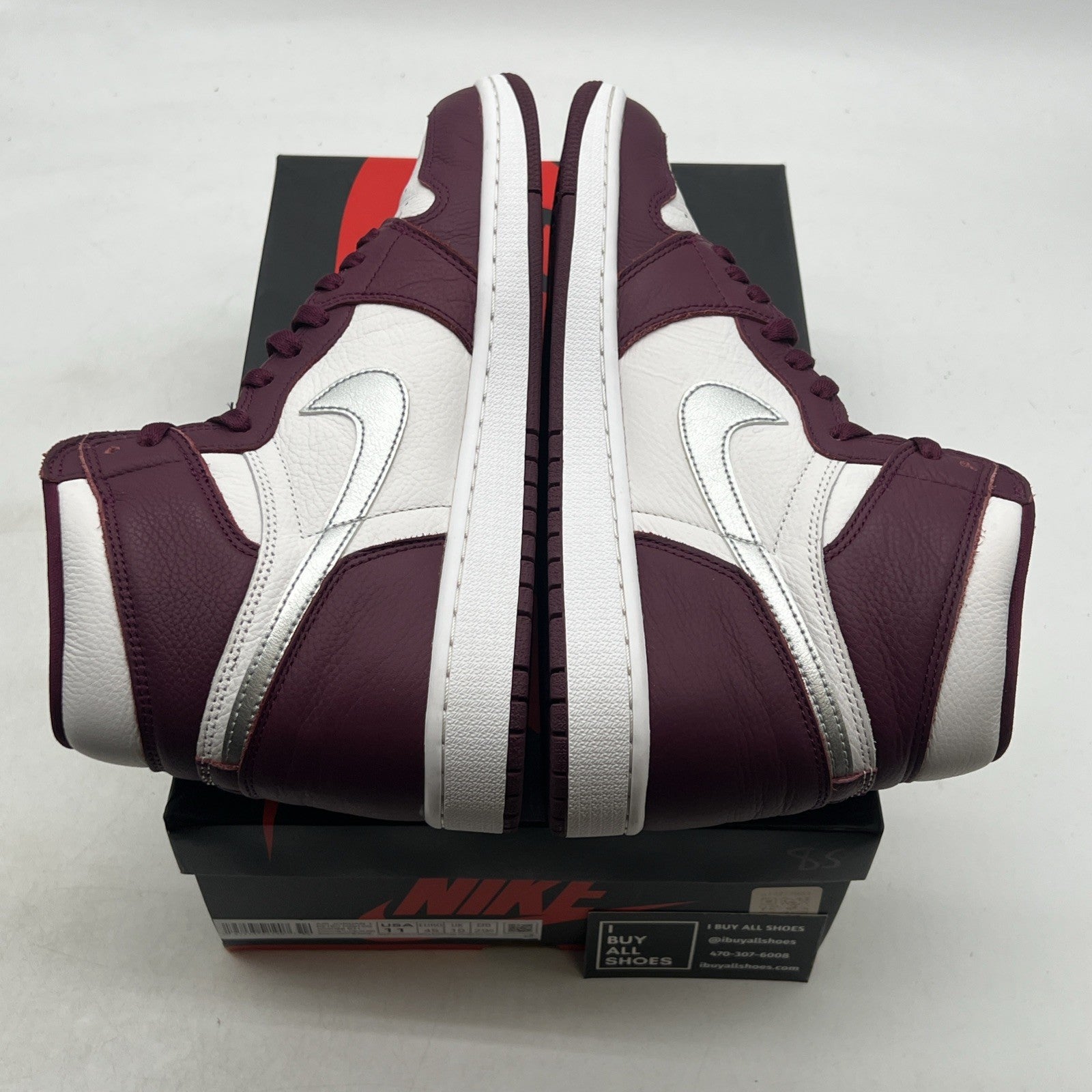 Size 11 - Air Jordan 1 Retro High OG Bordeaux (555088-611)